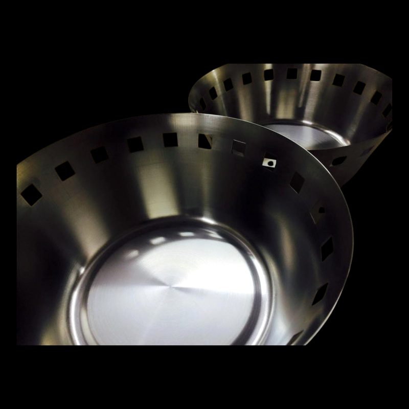Stainless steel bread baskets — restaurant and hotel supply